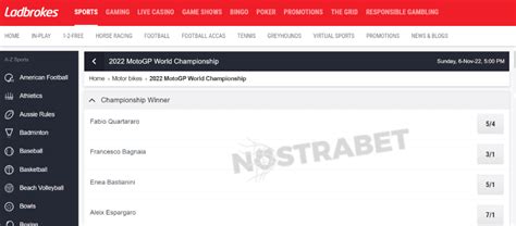 motogp betting - Ladbrokes motogp.